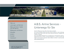 Tablet Screenshot of abs-airport.com